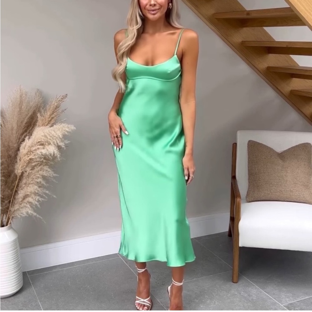 Zara satin dress